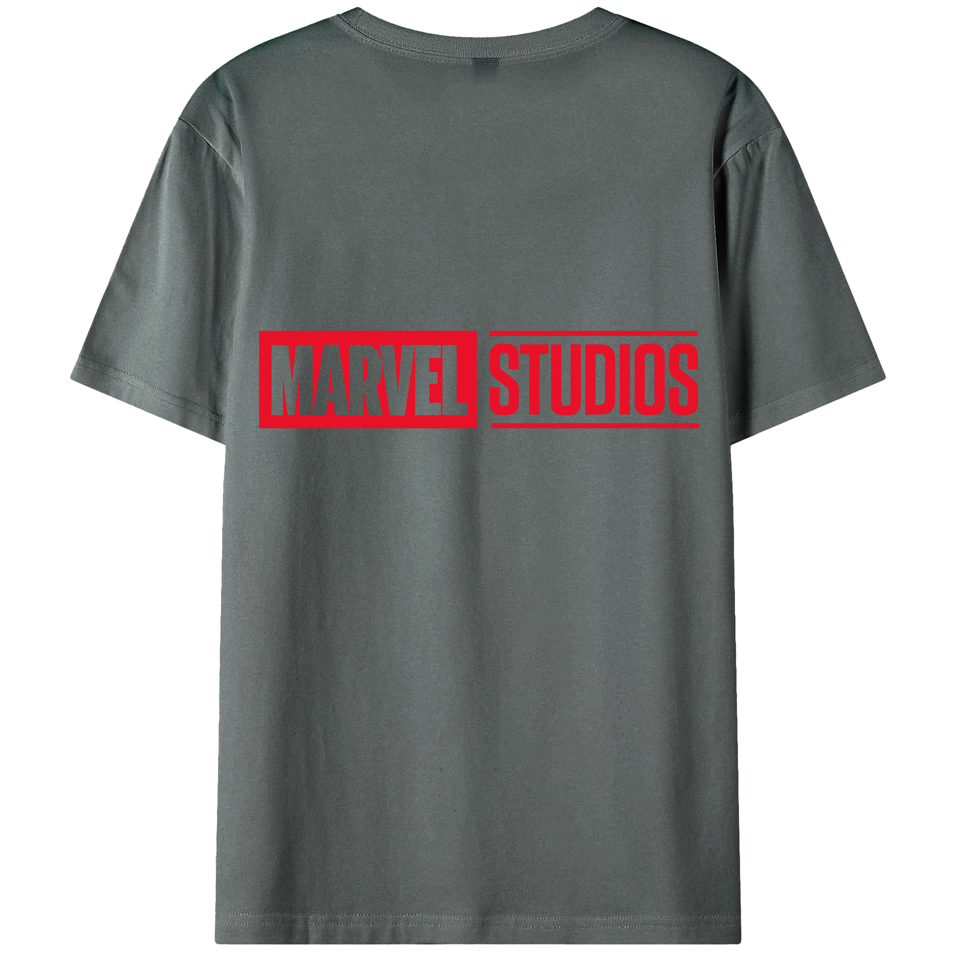 （画像用） アベンジャーズ The Avengers 綿100％ メンズ半袖Tシャツ（バックプリント） 通気性